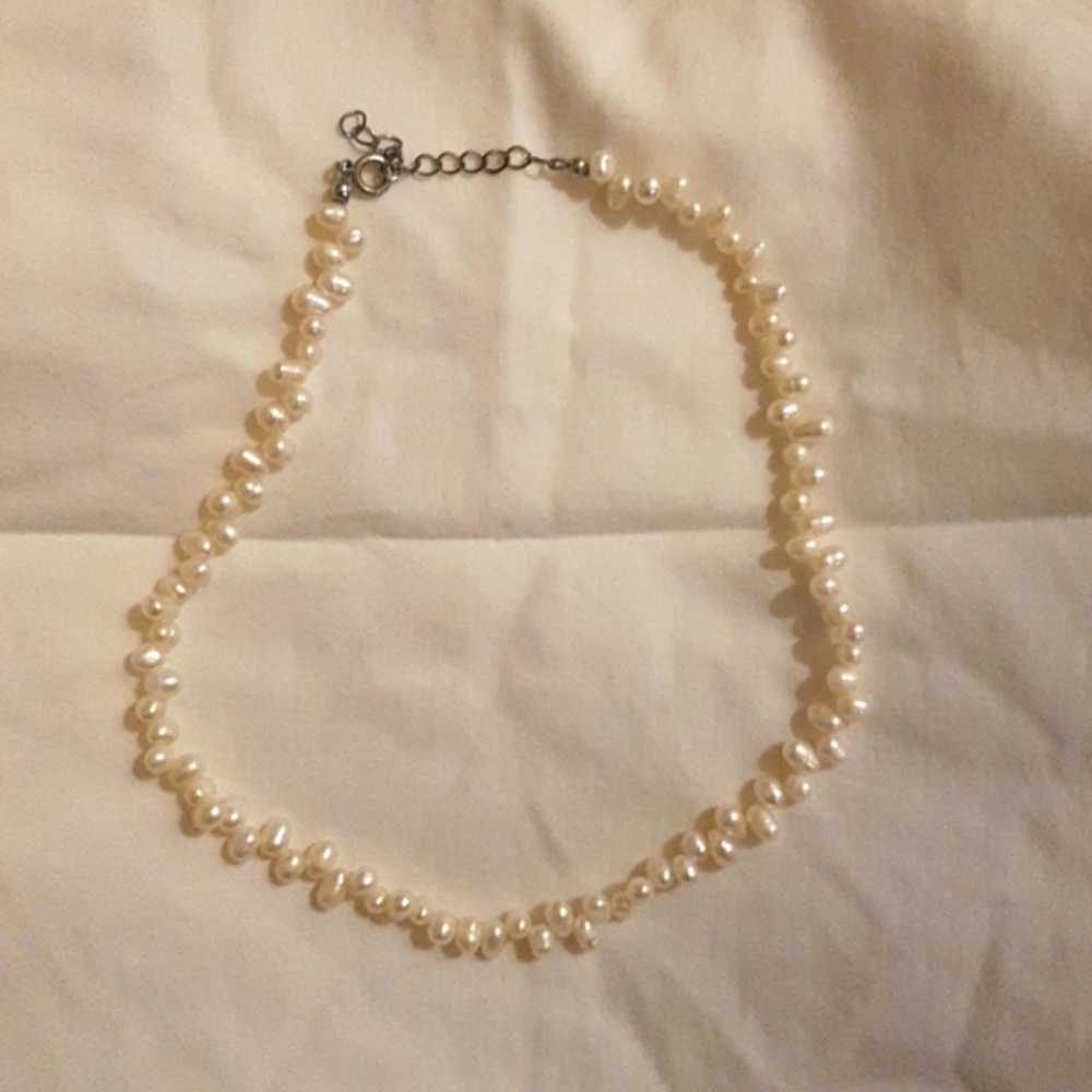 Artisan Freshwater Pearl Necklace, Like-new